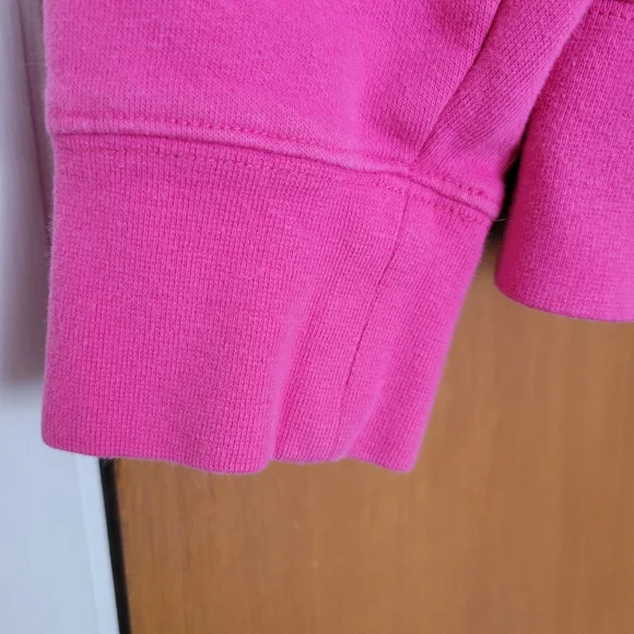 The North Face bright pink women's hoodie sweatshirt with tree graphic - Picture 8 of 9